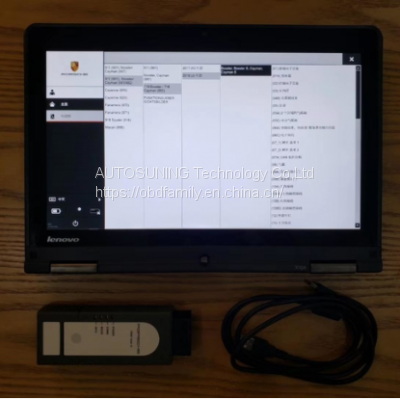Porsche PIWIS III с ноутбуком Lenovo Yaga S1 38.2&39.9 двойной системой www.obdfamily.com
