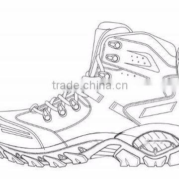 Customized footwear Manufacturer hiking shoes