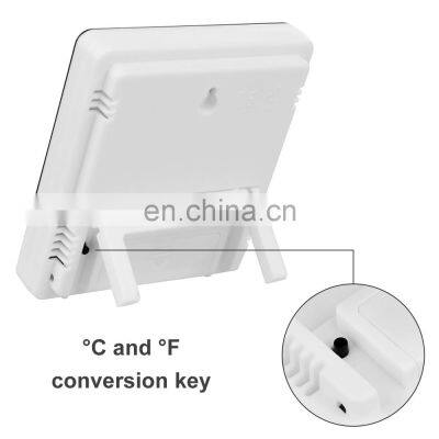 HTC-1 Digital LCD Electronic Thermometer Humidity Meter Hygrometer Weather Station Indoor With Alarm Clock photo-5