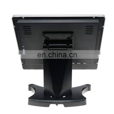 15inch True Flat Capacitive Touch Screen Monitor 1024x768 Full Metal Case Computer POS Display photo-3