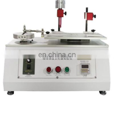 China Standard Alcohol Rubbing Abrasion Tester Alcohol Abrasion Test Machine Price