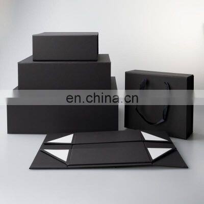 2021 Best Sale Paperboard Made Custom Foldable Empty Birthday Gift Box With Magnetic Closure