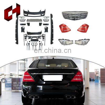 CH Modified Upgrade Headlight Front Rear Lip Fenders Rear Spoiler Wing Body Kit For Mercedes-Benz S Class W221 07-14 S65