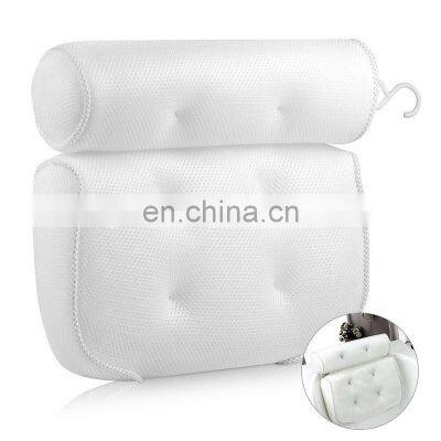 2022 Hot Selling Luxury 3D SPA Bathtub Neck  Pillow For Bath With Strong Suction