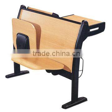 Wooden Metal Good Price School Desk With Chair Classroom Furniture TC003-E photo-2