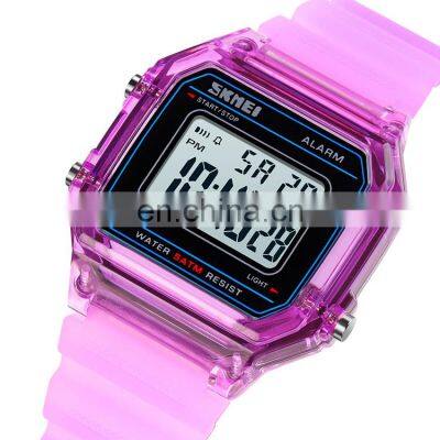 Skmei 1698 Young Men Square Digital Watch Luminous 5 ATM Waterproof Luxury Sport Wristwatch LED