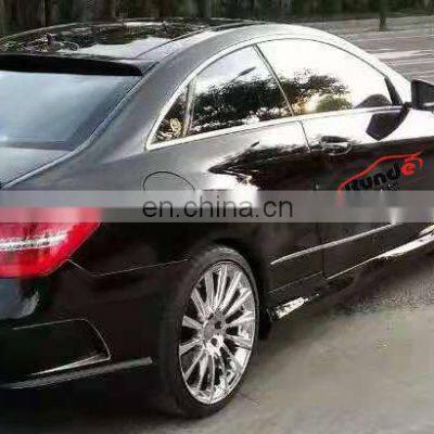 Runde WD Style Body Kit With Front Rear Bumper Side Skirts Fender Spoiler For 2009-2013 MERCEDES E-Class C207 W207 Body Kit photo-5