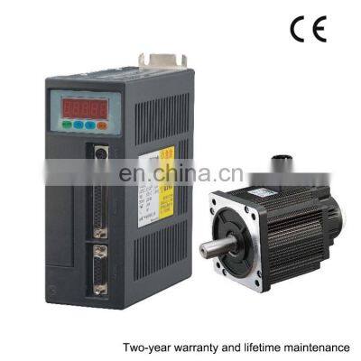 CALT Cheap 1800w AC 220V Electric Servo Motor With Driver Encoder Cable photo-2