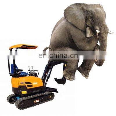 Chinese HW08 crawler small digger mini excavator price in France