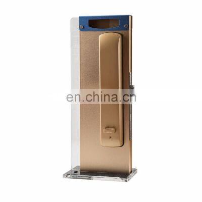 High Security Code Number Stainless Steel Door Handle Leverset Lock for Hotel photo-5