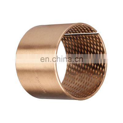 Wholesale Agriculture and Forest Machine Bronze Bear with CuSn8P Material Diamond Oil Sockets DIN1494 Standards Brass Bushing.