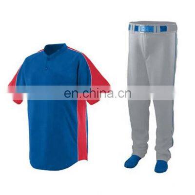 Factory wholesale professional baseball uniform sets