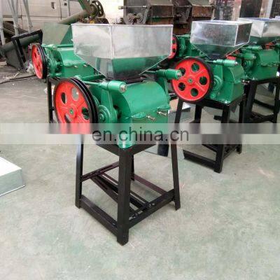Small Barley Roller Crusher Barley Grinding Crushing Machine photo-3