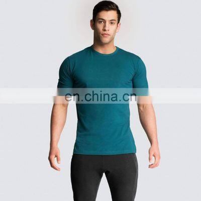 wholesale Fashion Custom Short Sleeve Cotton Gym T-Shirts For Men