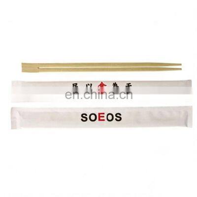 2021 Bestselling Bamboo Disposable Twins Chopsticks With Customized Logo Printing Package