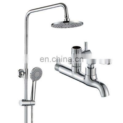 Rapsel High Quality bathroom shower panel cold water Shower Set