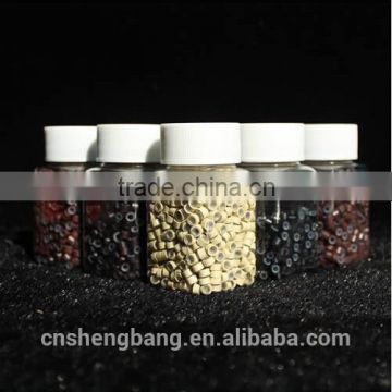 silicone micro beads for hair extensiones 500pcs/bottle