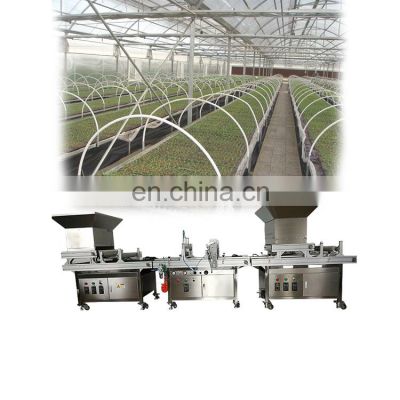 planting seeder seed planter broccoli seed tray sprouts machine