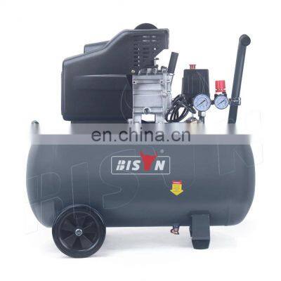 Bison China Factory Wholesale 2.5Hp 50L 1500W Portable Direct Drive Piston Air Compressor