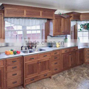 Modular Solid/MDF Wood Kitchen Cabinet photo-5