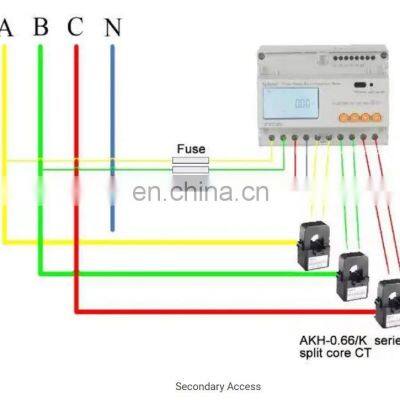 Acrel DTSD1352-C multifunction smart solar pv three phase energy meter with plastic enclosure with RS485