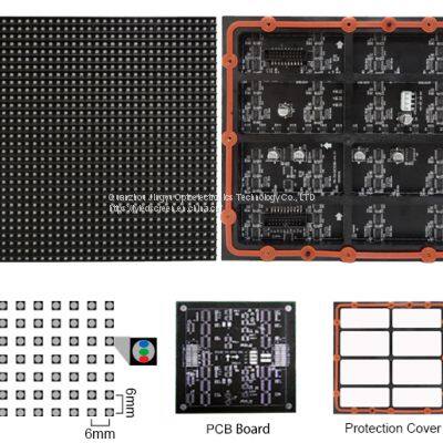 JINGYU PH6 Outdoor SMD RGB LED DISPLAY Module photo-3
