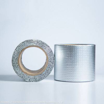 Super Strong Black Rubber Self Adhesive Vinyl Adhesive Tape Aluminum Foil Butyl Rubber Tape For Fix Roof