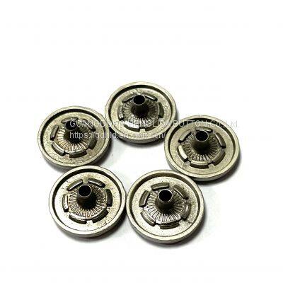 HLD Button Factory Wholesale 15mm Plating Spring Snap Button for Garment photo-4