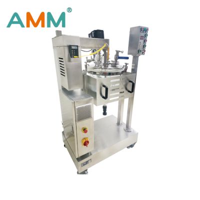 AMM-50S Laboratory elevatable mixing emulsification reactor for foundation make-up essence homogenization in cosmetics industry