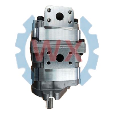 WX Tandem Pump Hydraulic Gear Pump High Pressure 705-51-10010 for komatsu grader GD500R-2A