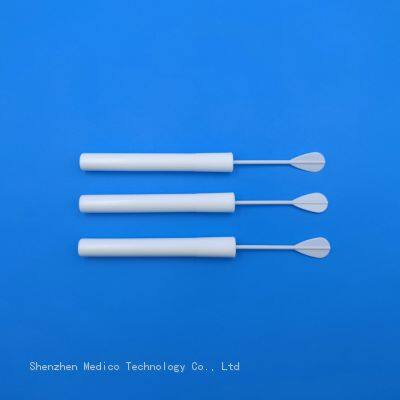 Disposable Medical Sterile Nylon Flocked Vaginal Sampling Swab for HPV Testing photo-2