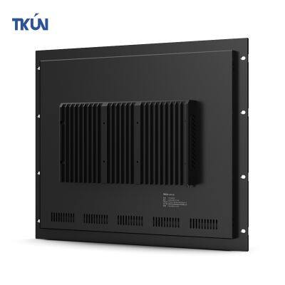 TKUN19inch Rack Mounted Industrial All-in-one Machine1280*102410 Point Capacitive Touch Screen for Network Cabinet photo-2