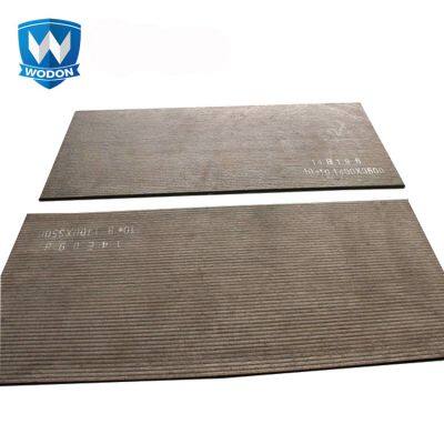 China Supplier's Q345B Steel Coil High Chrome Carbide Hardfacing Plate Compound Base Plate ANSI Cutting Bending Welding