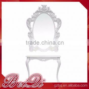 Beiqi Guangzhou 2016 Vintage Style Dressing Table Salon Unit Mirror Station for Sale