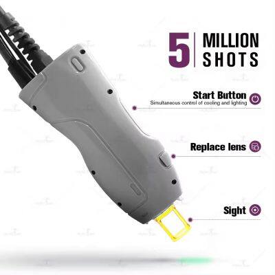 Medical Gentle Long Pulse Alexandrite Laser Machine 755 1064nm Alexandrite Nd Yag Laser Hair Removal Machine Price photo-2