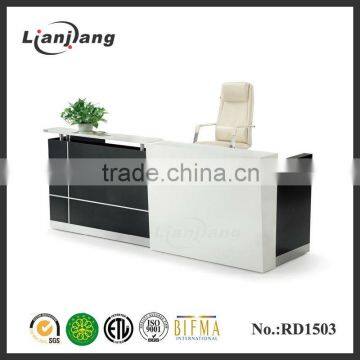 Modern high quality MDF used reception desk