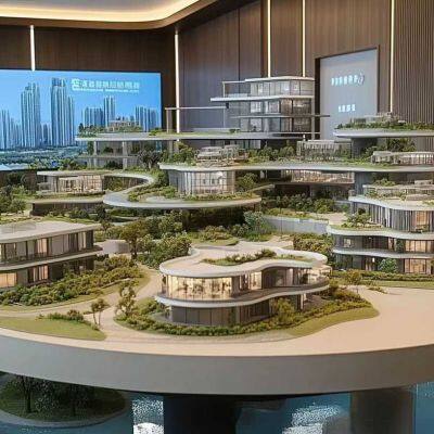 Urban Building Model Making Factory
