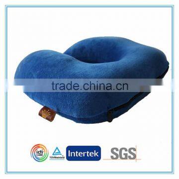 Soft fabric stuffed bean bag neck pillow