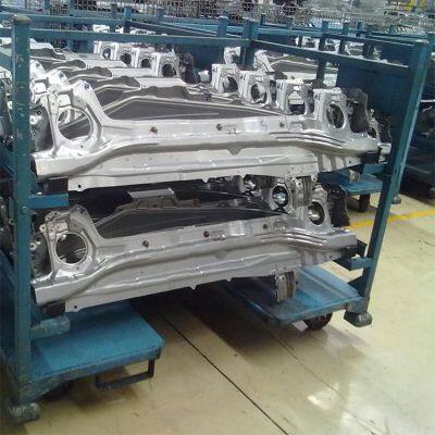 Corrosion-Resistant Automotive Parts Trolley for Assembly Line Transport photo-4
