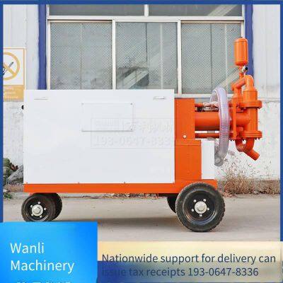 Wdsj Mortar Grouting Machine, 15kw High-power Cement Mortar Pump, Dual-liquid Grouting Machine for Tunnel Reinforcement and Highway Maintenance photo-3