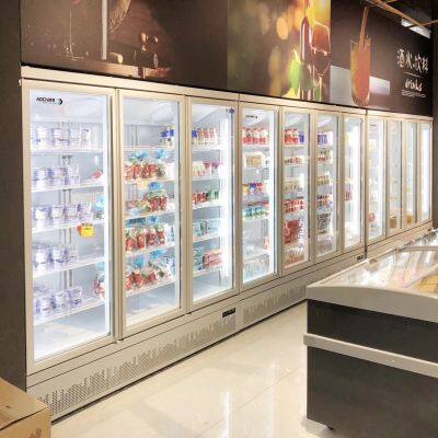 Luxury Bottom Mount Showcase Freezer Promotional Display Chiller/freezer photo-3