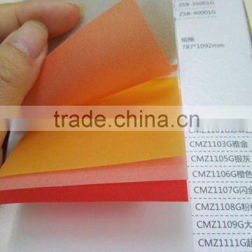 Hi-quality new product colored parchment paper