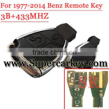 Excellent Quality New Remodeling Remote Key For Benz 433MHZ (1997-2014)