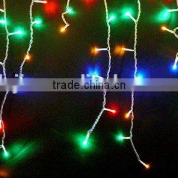 outdoor used LED icicle light holiday time decoration