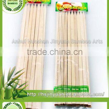 Practical customized best seller flat bamboo skewers