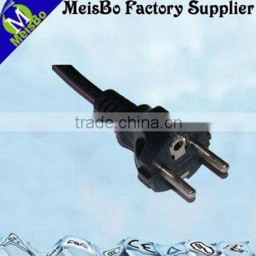 16A 250V black power jack plug connector with multiple purpose