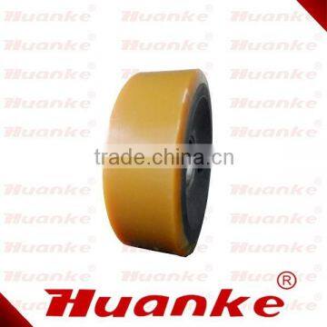 High quality bearing PU Wheel for Linde Pallet Truck (285*100mm)