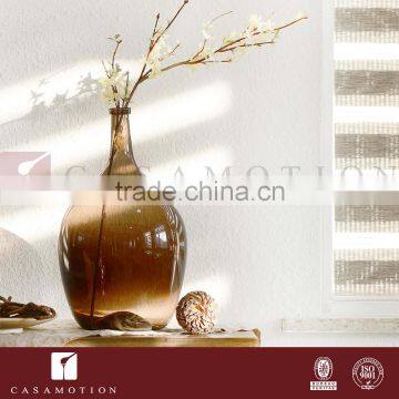 CASAMOTION Deep Brown Hand Blown Art Glass Vase With No MOQ and Gift Boxed, 9405522