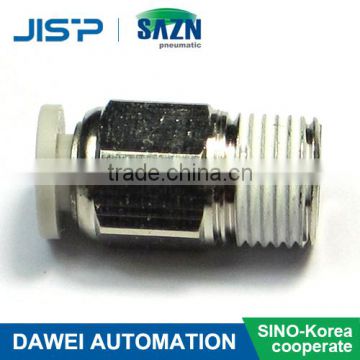 PC male straight pneumatic fittings