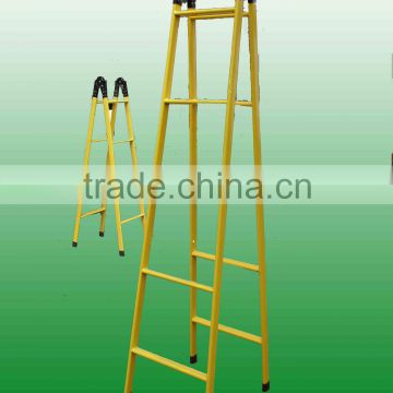 Folding aluminum alloy ladder